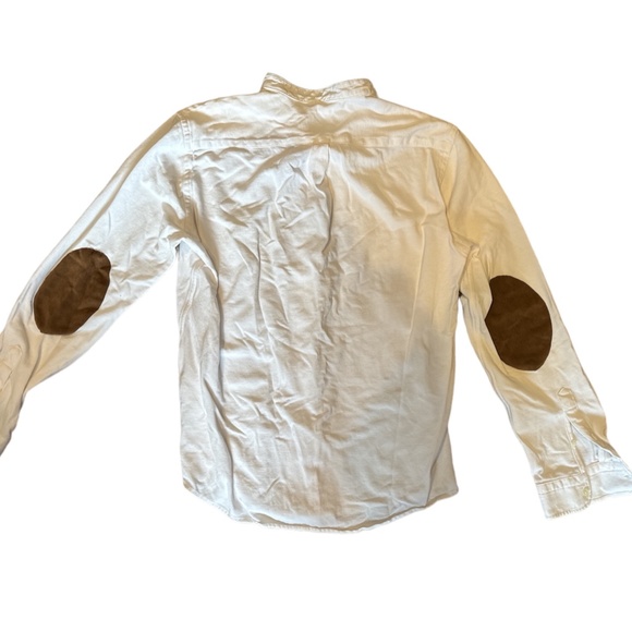 Zara Men Grandad Collar Button Down Size L - Picture 4 of 5